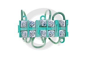 Electrical terminal block with cables