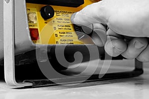 Electrical test equipment operating