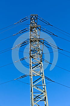 Electrical tower in Industry park