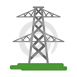 Elektrický věž přenos energie moc 