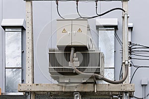 Electrical transformer unit.