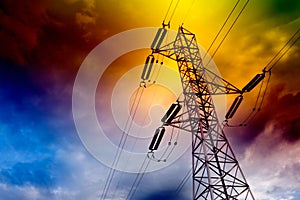 Electrical transmission tower