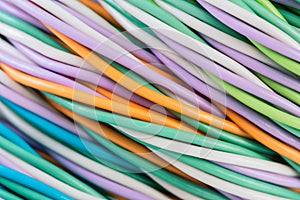 Electrical Twisted Multicolored Cable Wire