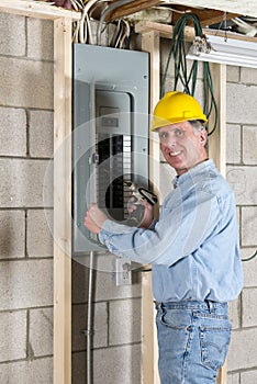 Electrician Contractor Construction Worker