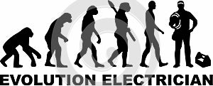 Electrician Evolution vector