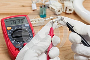 Using the multimeter