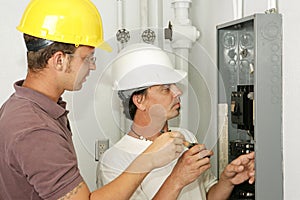 Electricians Wiring Panel