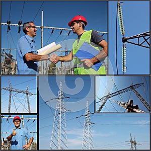 Electricity Distribution - Collage