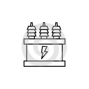 electricity, electrical circuit icon. Element of electricity for mobile concept and web apps illustration