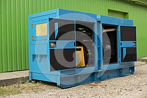 Electricity generator. Outdoor cooling system