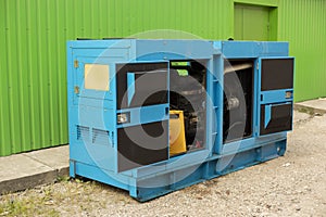 Electricity generator. Outdoor cooling system