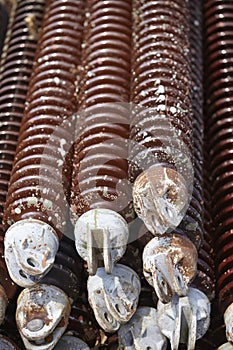 Electricity - Insulators for high-voltage