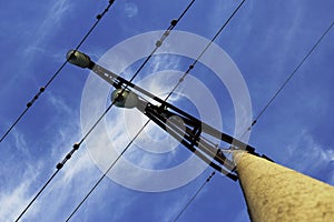 electricity line outdoors