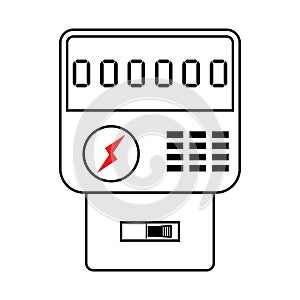 electricity meter icon