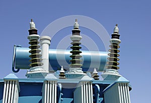 Electricity oil transformer photo