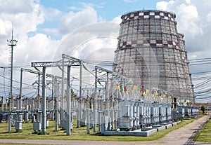 Electricity power plant cooling Tower