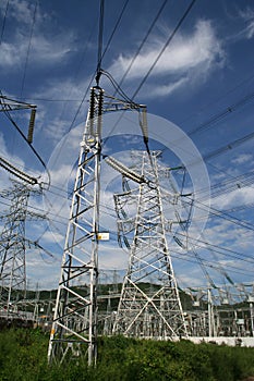 Electricity power pylon