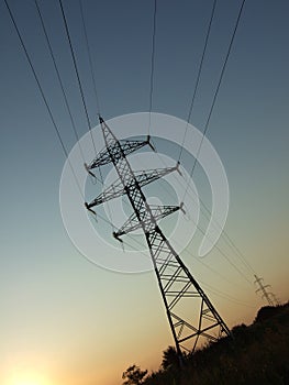 Electricity pylon