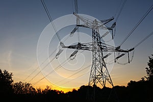 Electricity pylon