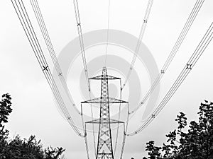 Electricity Pylon, Bolney, Mid Sussex, UK