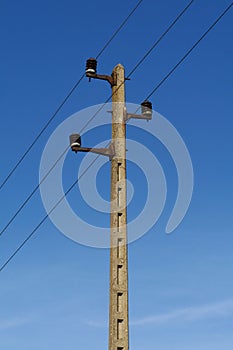 Electricity pylon detail