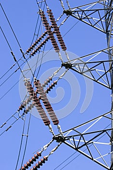 Electricity pylon insulators