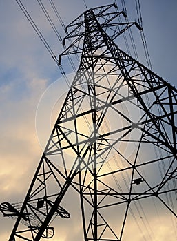 Electricity pylon national grid power