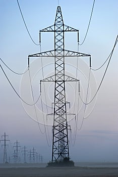 Electricity pylon national grid power