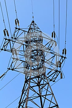 Electricity pylon power line