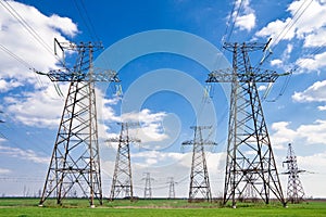 Electricity pylon or tower