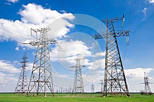 Electricity pylon or tower