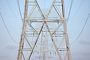 Electricity pylon tower