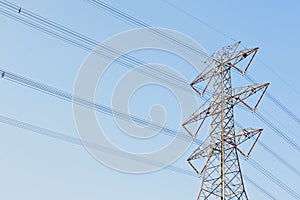 Electricity pylons