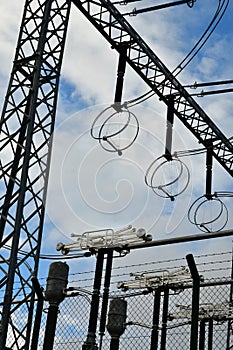 electricity station transformer substation energy distribution high Voltage