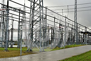 electricity station transformer substation energy distribution high Voltage