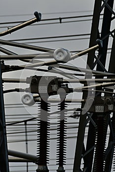 electricity station transformer substation energy distribution high Voltage
