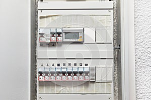 Electricity switches and wiring