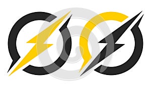 Power Logo blitz energy sign photo