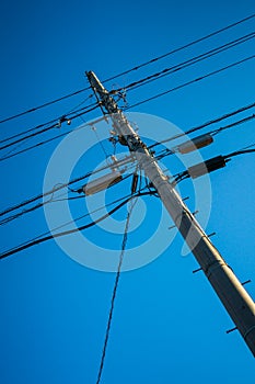 Electricity Transmission Power Tower Pole