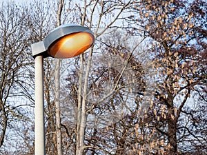 Electricity wasted during the day street lamp