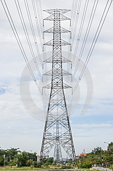 Electricty pylons