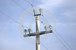 Electricty tranportation pillar