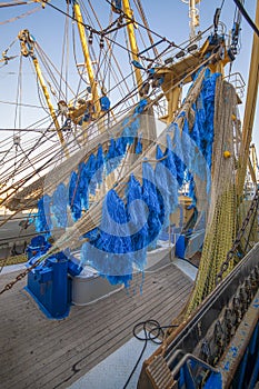 Electrified and devastating fishing net photo