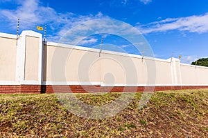 Electrified Fence Boundary Wall