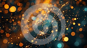An electrifying image of intertwined digital strands mirrors the innate connection between technology and the world of photo