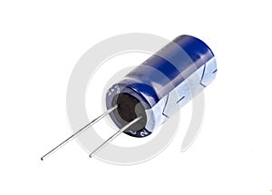 Electrolytic Capacitor blue