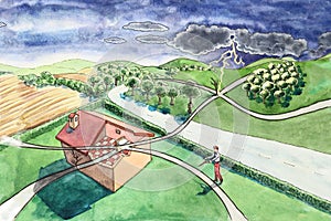 Electromagnetic currents