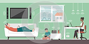 Electromagnetic fields in the home