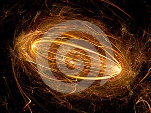 Electromagnetic plasma field