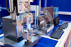 Electromechanical machines for testing materials for tensile, co